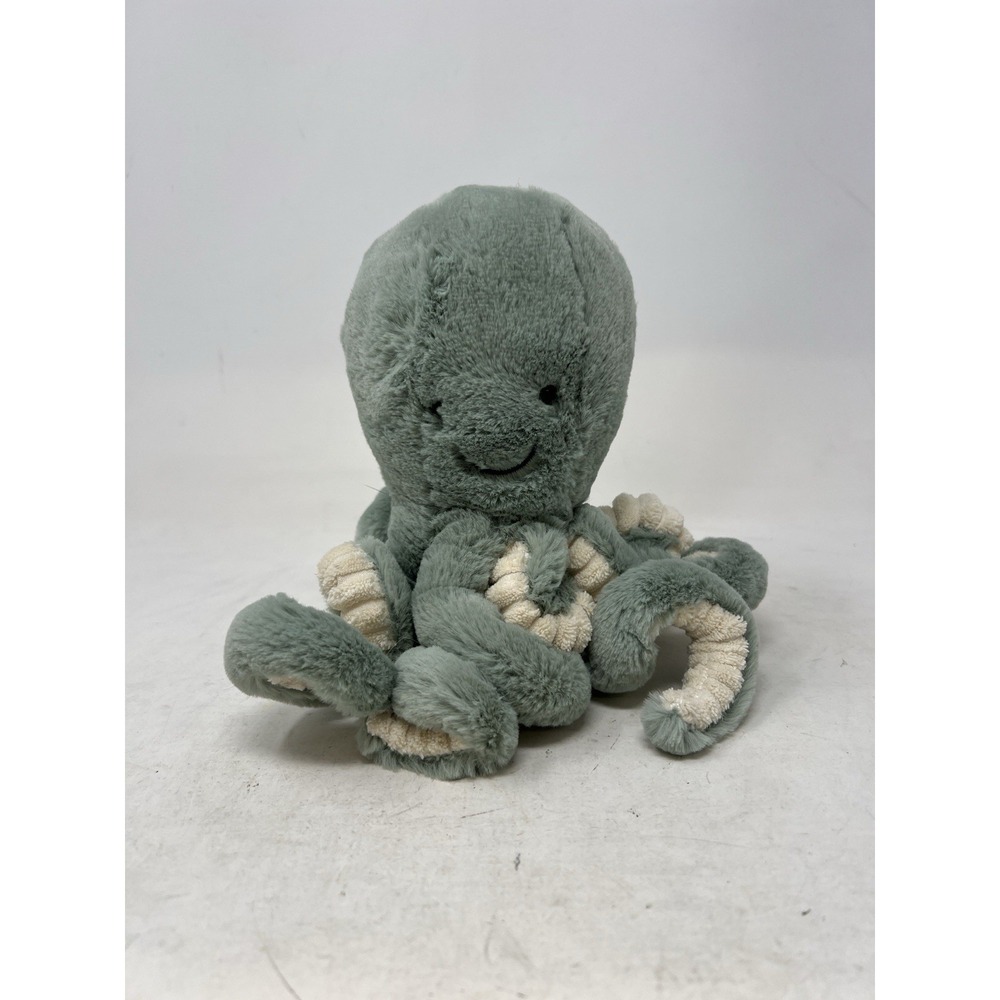 Jellycat Little Odyssey Green Octopus Plush Stuffed Animal Soft Toy Ocean Small
